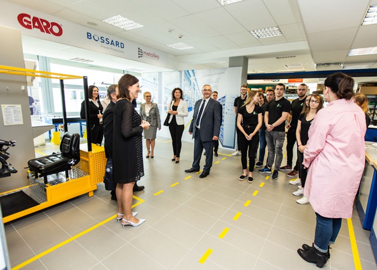 Inauguracja demo Bossard Last Mile Management na Uniwersytecie Szczecińskim