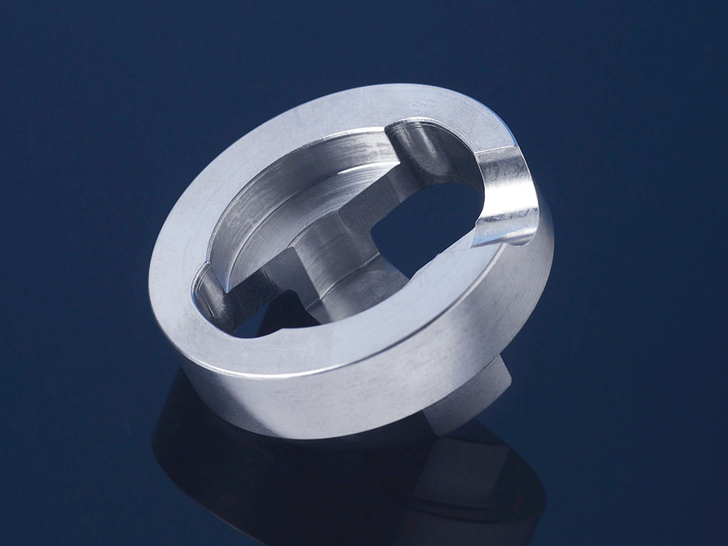 Valve nut ø 33 x 14 mm, stainless steel